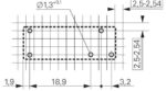 Ρελέ Ηλεκτρομαγνητικό 8VDC 8A 1 Επαφής N.C+N.O 5 Pin για PCB Schrack 4-1393224-4 - Image 4