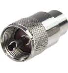 Βύσμα UHF Αρσενικό Twist-On Καλωδίου RG213 Yizn H3406 ZINC