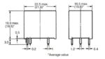Ρελέ Ηλεκτρομαγνητικό 9VDC 10A 1 Επαφής N.O+N.C 5 Pin για PCB Omron G5LE-14-9 - Image 4