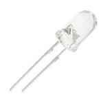LED Μπλε Φ5mm 2.6÷3.6V 2900÷5000mcd 30° 20mA Luckylight LL-504BC2V-B4-2BD