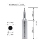 Ersa 0832BD/SB Μύτη Κολλητηριού 1mm για τα Κολλητήρια RT80, RDS80, 0670CDJ, 0680CDJ, 0710CD, 0760CD, 0840CDJ, 0960ED των Σταθμών Ersa - Image 3
