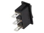 Διακόπτης Rocker ON-OFF-ON 3 Pin SP3T, 10A/250VAC, για Άνοιγμα 30.4x11.2mm SCI R13-91-AC - Image 2