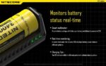 NiteCore F1 Φορτιστής USB 1 Μπαταρίας Li-Ion/Ni-MH/Ni-CD με Λειτουργία Powerbank - Image 5