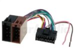 Καλωδίωση Αυτοκινήτου ISO για Sony 16 Pin Μαύρο-Καφέ 4Carmedia ZRS-58