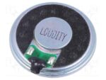 Μεγάφωνο Mini Φ28mm 0.5W RMS 8Ω Διαφανές Loudity LD-SP-2808 - Image 2