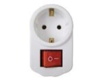 Adaptor Πρίζας Σούκο με Διακόπτη RK2-01/01