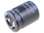Πυκνωτής Ηλεκτρολυτικός 100μF 450VDC 105°C Φ25x31mm Elite PG2W101MND2531