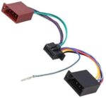 Καλωδίωση ISO Αυτοκινήτου για Ηχοσύστημα JVC & Kenwood 16 Pin Μαύρο-Καφέ 4Carmedia ZRS-214