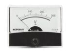 Αναλογικό Βολτόμετρο Πίνακα 0÷300VAC 60x47mm με Βίδες Velleman AVM60300