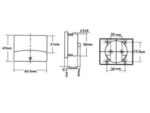 Αναλογικό Βολτόμετρο Πίνακα 0÷300VAC 60x47mm με Βίδες Velleman AVM60300 - Image 2