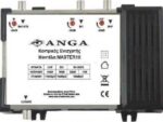 Anga Master 10 Ενισχυτής TV Κεντρικής Εγκατάστασης BI/BIII/U 40dB 116dBuV