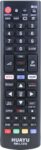 Huayu RM-L1379 Τηλεχειριστήριο Αντικατάστασης για TV LG  Μαύρο