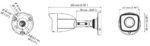 Hikvision HiWatch HWT-B150-M Αναλογική Κάμερα Bullet 5MP με Φακό 2.8mm, IR 20m, Εξωτερικού Χώρου IP66 - Image 2