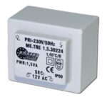 Μετασχηματιστής PCB Κλειστού Τύπου Π: 230VAC Δ: 12VAC 1.5VA Amarad TRM-120-15