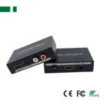 HDMI Audio Extractor 1080p 60Hz με Έξοδο Ήχου RCA & Toslink Μαύρο Anga PS-MA3