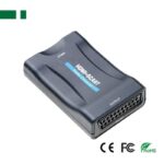 Μετατροπέας HDMI In / Scart Out με Τροφοδοτικό Μαύρο Anga PS-A3025A - Image 3