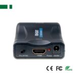 Μετατροπέας HDMI In / Scart Out με Τροφοδοτικό Μαύρο Anga PS-A3025A - Image 4