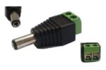Βύσμα DC 5.5x2.1mm Θηλυκό Καλωδίου με Κλέμμα Anga 552-063