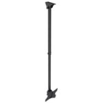 Βάση Οροφής Brateck για TV έως 42" 50kg Max Μαύρη PLB-CE422