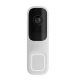 Ajax Systems Doorbell White Wi-Fi Κουδούνι Πόρτας με Κάμερα 4MP 155° HDR, AI, PIR, IP54 Λευκό 66390