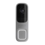 Ajax Systems Doorbell Grey Wi-Fi Κουδούνι Πόρτας με Κάμερα 4MP 155° HDR, AI, PIR, IP54 Γκρι 66393