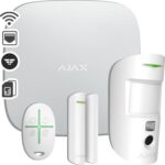Ajax StarterKit Cam Plus Σύστημα Συναγερμού 868MHz με LAN, Wi-Fi & GSM 4G, 1xΜαγνητική Επαφή 1xΑνιχνευτή Κίνησης με Κάμερα & Τηλεχειριστήριο, Λευκό