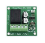 Μονάδα Χρονοκαθυστέρησης (Time Delay Off) 0÷4min 12VDC με Επαφή Ρελέ 10A 24VDC & Ενδεικτικά LED Odytronics PL-1003