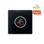 Wi-Fi Πλήκτρο Εξόδου Προσέγγισης Επίτοιχο Πλαστικό Φωτιζόμενο 9÷12VDC με Επαφές NO/NC/COM 86x86x21mm CGate OP24D