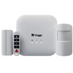 iDS Onyyx Smart Wireless Ασύρματο Σύστημα Συναγερμού 868MHz με Wi-Fi & GSM, 1x Μαγνητική Επαφή 1x Ανιχνευτή Κίνησης PIR & 1x Τηλεχειριστήριο, Λευκό