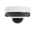 Ajax Systems DomeCam Mini 8MP/4mm IP Κάμερα Οροφής 8MP με Φακό 4mm, IR 15m, PoE, με Μικρόφωνο & SD Card Εξωτερικού Χώρου IP65 Λευκή
