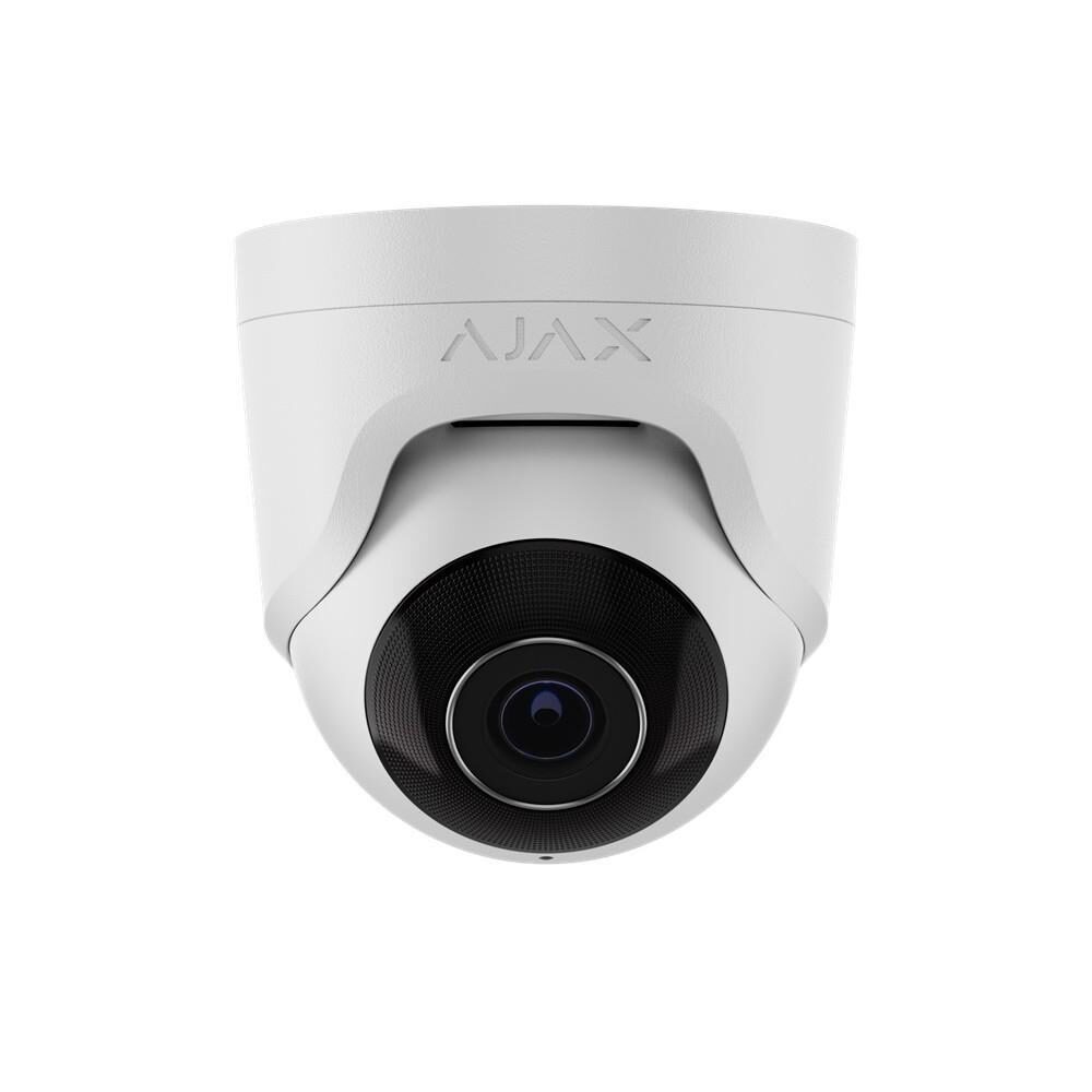 379984580-o1.jpg Ajax Systems TurretCam 8MP/2.8mm IP Κάμερα Dome 8MP με Φακό 2.8mm, IR 50m, PoE, με Μικρόφωνο & SD Card Εξωτερικού Χώρου IP65 Λευκή - Image 1