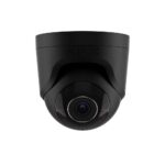 Ajax Systems TurretCam 5MP/4mm IP Κάμερα Dome 5MP με Φακό 4mm, IR 35m, PoE, με Μικρόφωνο & SD Card Εξωτερικού Χώρου IP65 Μαύρη