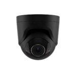 Ajax Systems TurretCam 5MP/2.8mm IP Κάμερα Dome 5MP με Φακό 2.8mm, IR 35m, PoE, με Μικρόφωνο & SD Card Εξωτερικού Χώρου IP65 Μαύρη