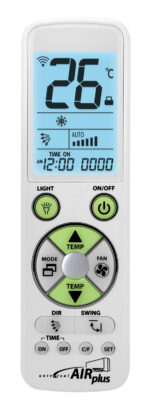 JollyLine Universal Air Plus New Τηλεχειριστήριο Air Condition με Κλείδωμα Θερμοκρασίας & Ανεμιστήρα JL42534 Λευκό - Image 2