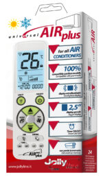 JollyLine Universal Air Plus New Τηλεχειριστήριο Air Condition με Κλείδωμα Θερμοκρασίας & Ανεμιστήρα JL42534 Λευκό - Image 3
