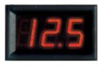 Ψηφιακό Αμπερόμετρο 0÷50A DC Πίνακα , 3 Ψηφίων, 45x26x21mm Μαύρο AM-0-50A DC 12.3.32