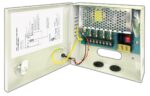 Τροφοδοτικό Switching 12VDC 5A για Συστήματα Ασφαλείας με 4 Εξόδους 165x165x45mm AMR-1204C-5A