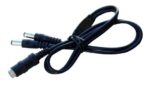 CV-DC1-2M Καλωδίωση από Αρσενικό Βύσμα DC 5.5x2.1mm σε 2 Θηλυκά 5.5x2.1mm για Τροφοδοσία 2 Καμερών από 1 Τροφοδοτικό