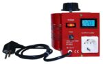 Μεταβλητός Μετασχηματιστής Variac 0÷250VAC 1000VA 50/60Hz με Οθόνη LCD TDGC-1KVA 160x120X195mm