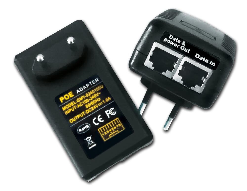 462523370-o1-1.jpg PoE Τροφοδοτικό Πρίζας 24V 24W 1A Amarad - Image 1