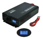 Yucoo Inverter Καθαρού Ημιτόνου 24VDC σε 220VAC 1000W με Οθόνη LCD YK-1000L-24
