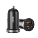 XO Ταχυφορτιστής Οχημάτων με USB-C Power Delivery & USB-A Quick Charge 3.0 30W Max. CC56