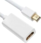 Adaptor mini DisplayPort v1.2 In Αρσενικό σε HDMI Θηλυκό Λευκό 371-048