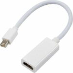 Adaptor mini DisplayPort v1.2 In Αρσενικό σε HDMI Θηλυκό Λευκό 371-048 - Image 2