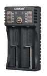 LiitoKala Lii-202 Φορτιστής USB 2 Μπαταριών Li-Ion/Ni-MH/Ni-CD με 2 Κανάλια Φόρτισης & Λειτουργία Powerbank