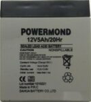 Powermond Μπαταρία Μολύβδου 12V 5Ah 91x71x10mm 101-033