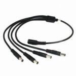 Τροφοδοτικό Γραφείου Switching 12VDC 3A με Βύσμα 5.5x2.1mm & Διακλαδωτή Καλωδίου Τροφοδοσίας 1:4 Anga CP1205-3A - Image 2