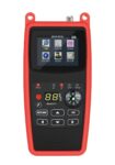 HDMISAT SF-780GT Ψηφιακό Πεδιόμετρo DVB-T2 H.264 με Οθόνη & Κόκκινη Θήκη