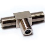 Adaptor F Θηλυκό σε 2x F Θηλυκά Μεταλλικό 271-117