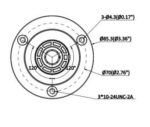 Hikvision HiWatch HWT-B350-Z Αναλογική Κάμερα Bullet 5MP Motorized Varifocal, IR 40m, Εξωτερικού Χώρου IP67 - Image 3